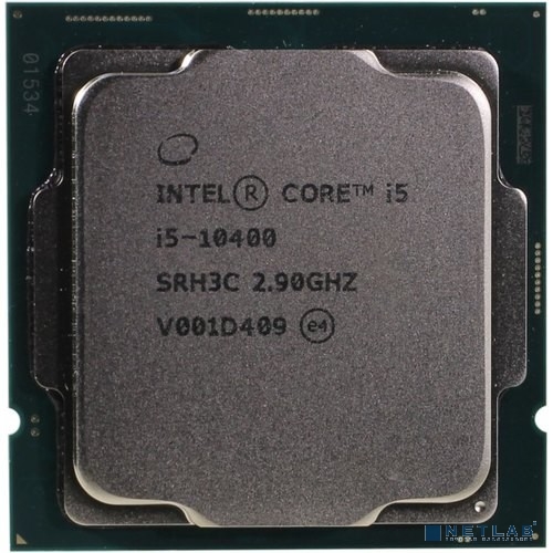 Процессор/ APU LGA1200 Intel Core i5-10400 (Comet Lake, 6C/12T, 2.9/4.3GHz, 12MB, 65/134W, UHD Graphics 630) OEM (CM8070104290715SRH3C)