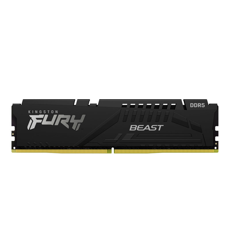 Память оперативная/ Kingston 8GB 5200MT/ s DDR5 CL40 DIMM FURY Beast Black XMP (KF552C40BB-8)