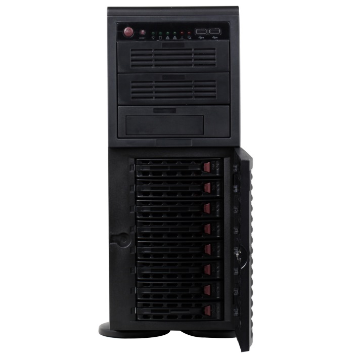 Картинка Серверный корпус Supermicro SuperChassis 4U CSE-743TQ-865B-SQ (CSE-743TQ-903B-SQ) 