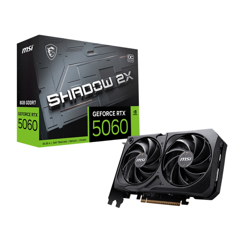 Видеокарта/ GeForce RTX 5060 8G SHADOW 2X OC