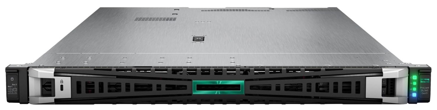 Сервер HPE ProLiant DL360 Gen11, 1U/ Intel Xeon-Gold 6430 2.1GHz 32C/ 64Gb(2x32)/ MR408i-o 4GB/ iLO Adv/ 2x10/25Gb SFP28/ 800W Flex Pl/ eRK (P52499-B21_bundle64)