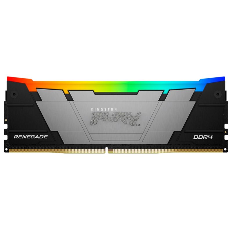 Память оперативная/ Kingston 32GB 3200MHz DDR4 CL16 DIMM FURY Renegade RGB (KF432C16RB2A/32)