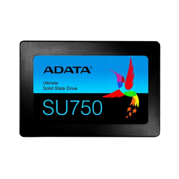Твердотельный накопитель A-DATA Ultimate SU750 SSD 2.5" 1TB SATA III 3D TLC / without 2.5 to 3.5 brackets 550/520MB/s IOPS 65K/75K (ASU750SS-1TT-C)
