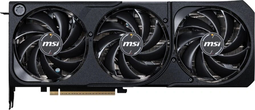 Видеокарта MSI PCI-E 5.0 RTX 5070TI 16G SHADOW 3X NVIDIA GeForce RTX 5070TI 16Gb 256bit GDDR7 2452/ 28000 HDMIx1 DPx3 HDCP Ret (RTX 5070 TI 16G SHADOW 3X)