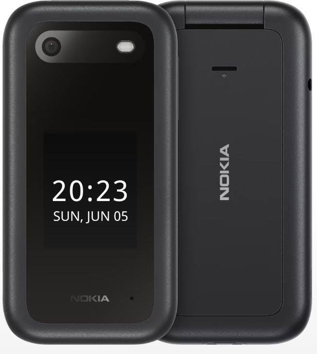 Мобильный телефон Nokia 2660 TA-1469 DS EAC 0.048 черный раскладной 3G 4G 1.8" 120x160 Series 30+ GSM900/ 1800 GSM1900 (1GF011PPA1A01)