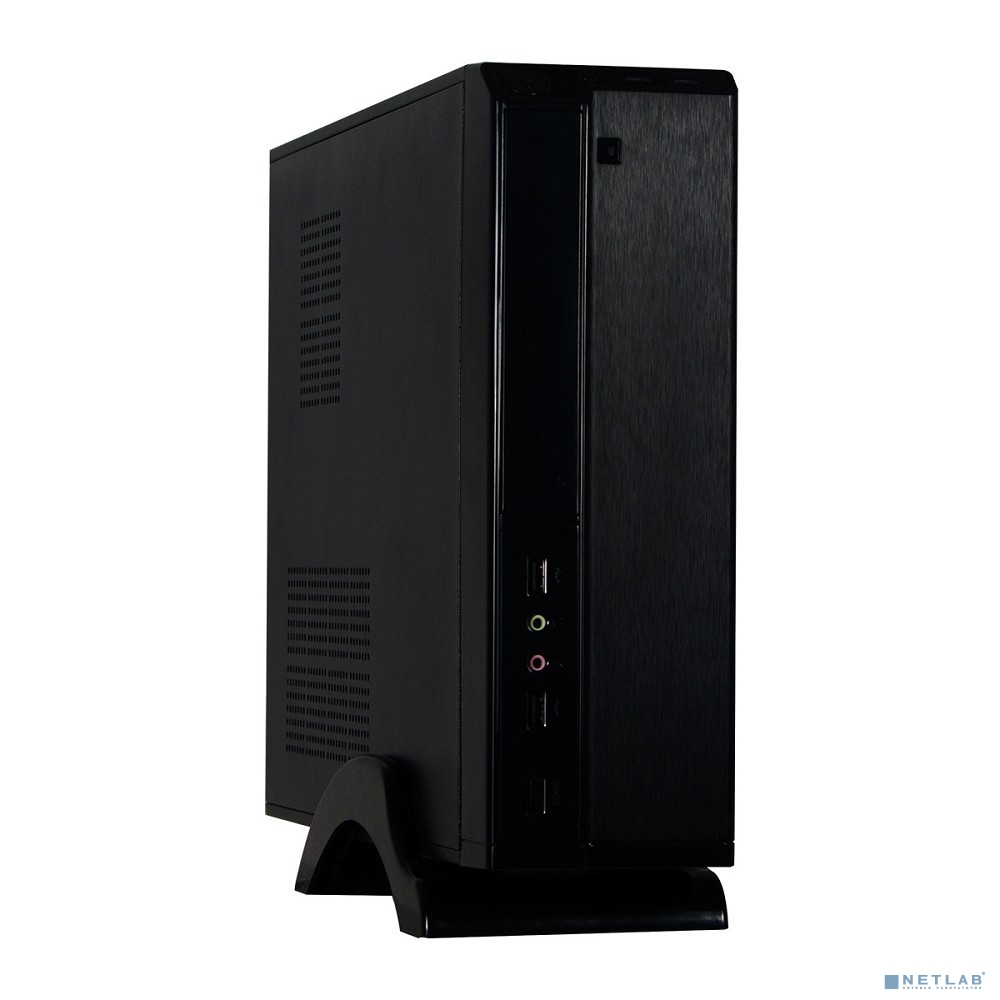 Exegate EX268692RUS Корпус MiniITX Exegate MI-207 Black, miniITX/ mATX, , 2*USB, Audio