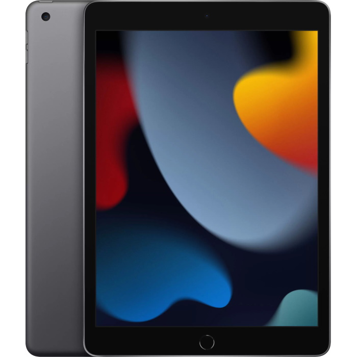 Планшет Apple iPad 2021 A2602 10.2" 2160x1620/ A13 Bionic/ ROM 64GB/ 8Mp/12Mp/ BT/ WiFi/ iOS (MK2K3LL/A)