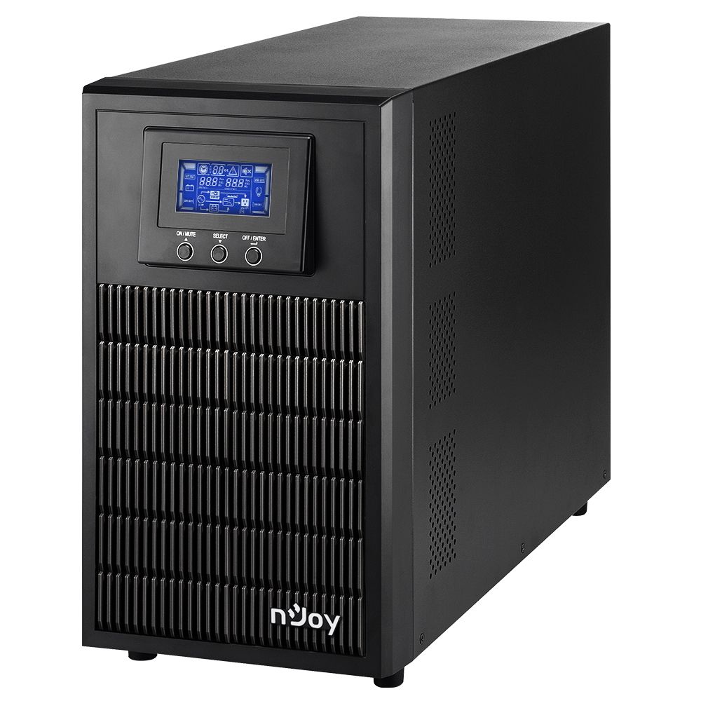 Источник бесперебойного питания (ИБП) nJoy Bad Pack Aten Pro 3000 Schuko On-line 2700W/ 3000VA bp (PWUP-OL300AP-AZ01B||BP)