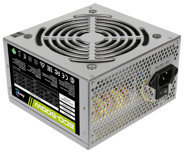 Formula V Line ECO-500, 500W, ATX12V v2.3, 12cm Fan (ex Aerocool) (ECO-500W)