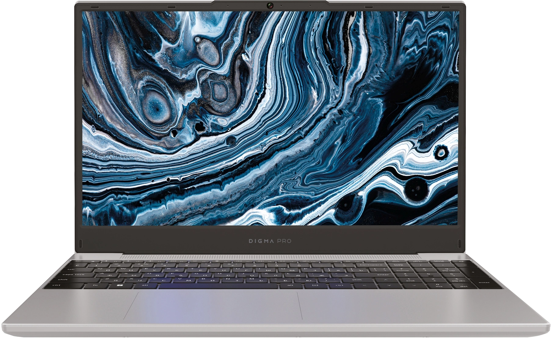 Ноутбук Digma Pro Breve Ryzen 5 7430U 16Gb SSD512Gb AMD Radeon 15.6" IPS FHD Windows 11 Pro silver WiFi BT Cam 4500mAh (DN15R5-ADXW09)