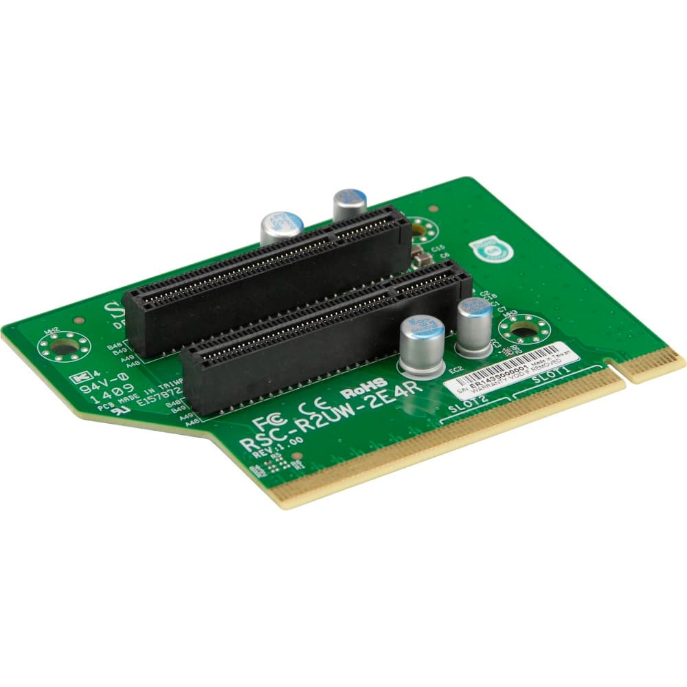 Эскиз Адаптер SuperMicro 2x PCI-E x8 (RSC-R2UW-2E8R)