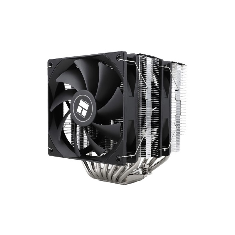 Кулер для процессора/ Thermalright Phantom Spirit 120 (4-pin PWM, 157mm, Ni/CU, 7x6mm, 2x120mm, 66.17CFM, 25.6dBA, 1500RPM, S: 1700, 1200, 20XX, 115X, AM5, AM4) (PS120)