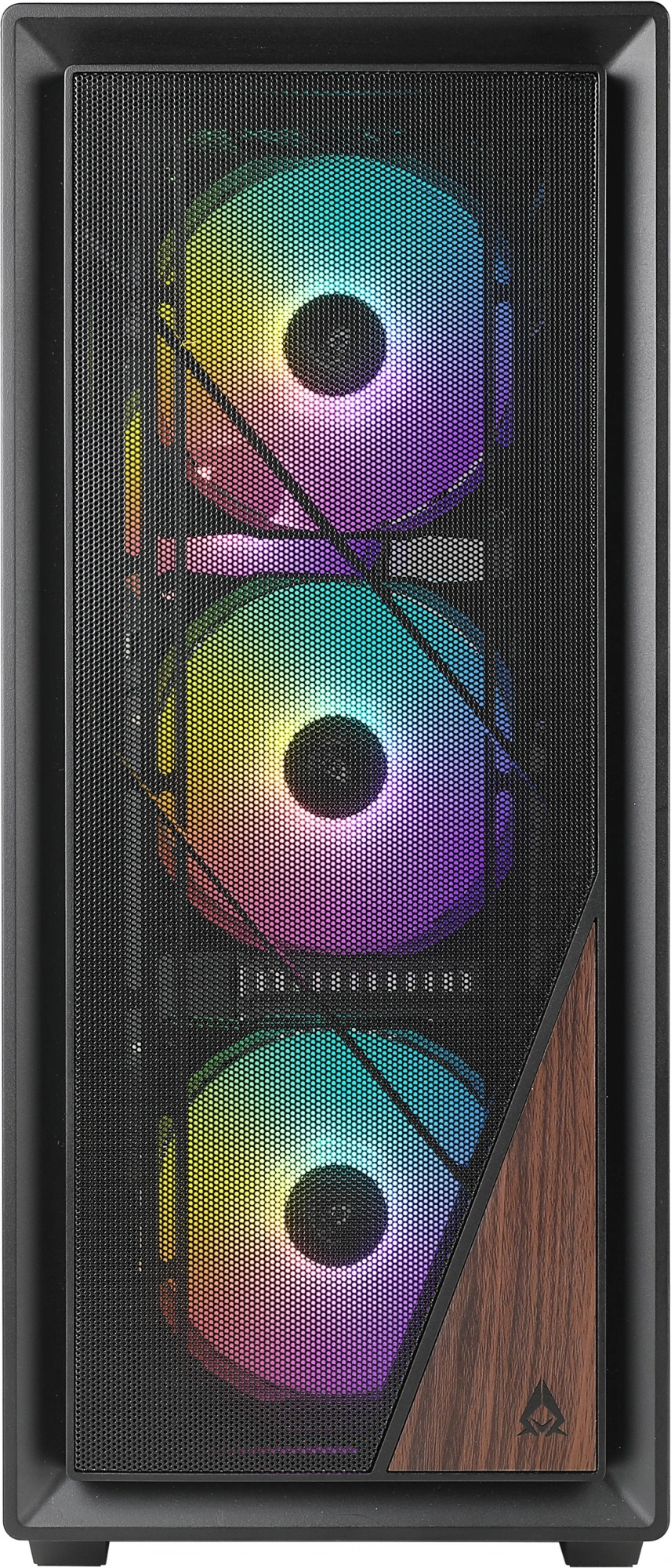 Компьютер IRU Game 520B5E MT Ryzen 5 5600 (3.5) 16Gb SSD1Tb RTX4060 8Gb FreeDOS GbitEth 750W черный (2067016)