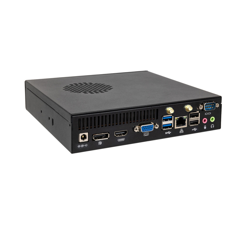 Мини ПК/ HIPER FACTUM FT20 Intel Core i3 14100(3.5Ghz)/8192Mb/256SSDGb/noDVD/BT/WiFi/war 1y/1.2kg/черный/Win11Pro + БП 120Вт/металл/VESA Адаптер на 75х75, 100х100 (FT20-I3141R8N2R6BWP)