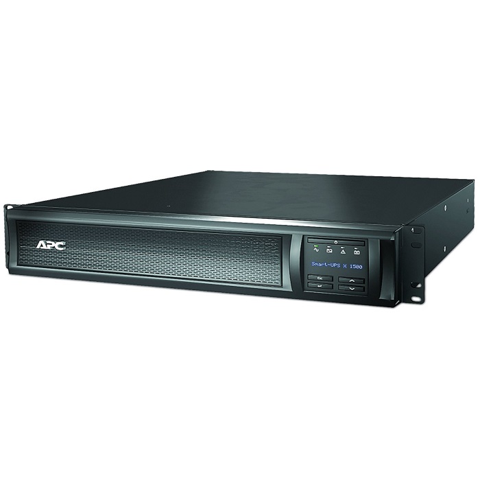 ИБП APC Smart-UPS X 1500VA/ 1200W, 2U/ Tower, Line-Interactive, LCD, 8x C13 (220-240V), SmartSlot, USB, HS repl. batt. (SMX1500RMI2U)