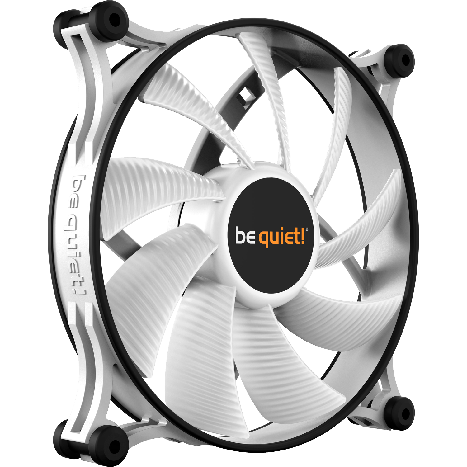 Кулер для корпуса/ Case Cooler be quiet! SHADOW WINGS 2 140mm PWM White (140x140x25mm, 4-pin PWM, 49.8CFM, 14.9dBA, 900RPM, White) (BL091)