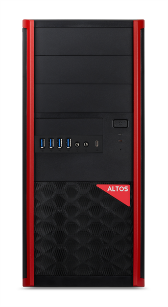 Altos BrainSphere P150 F8 , 1200W, intel core i9-12900F, 32G DDR4 3200, 1TB SSD M.2, RTX A6000 GDDR6 48GB, Mouse, NoOS (US.RSYTA.014)