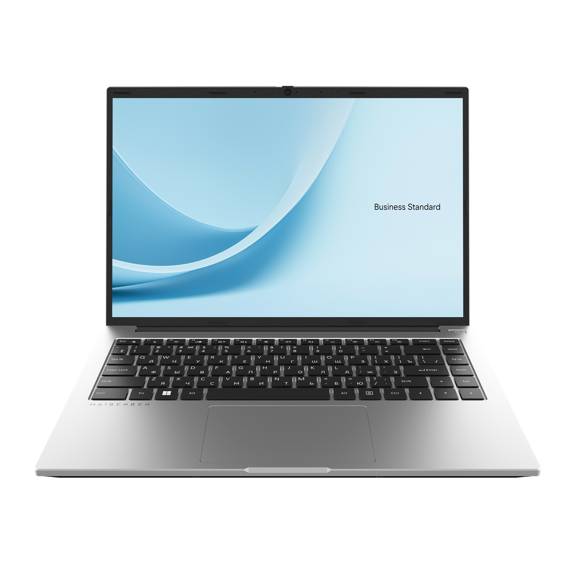 Maibenben B114B 14.5"(3072x1920 (матовый) IPS)/AMD Ryzen 5 6600H(3.3Ghz)/8192Mb/512PCISSDGb/Int:AMD Radeon 660M/Cam/BT/WiFi/60WHr/war 1y/1.6kg/Silver/Linux + Screen 120Hz, 400nits, 100%sRGB, 16:10 (B114B-R566UMBQSLSRE1)