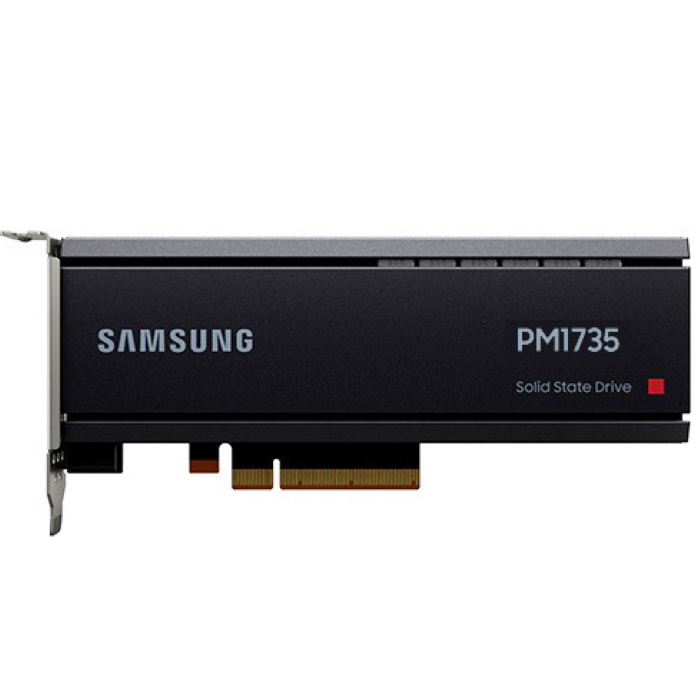 Твердотельный накопитель Samsung PM1735 SSD HHH 6.4TB NVMe 8000/3800MB/s IOPS 1500K/250K (MZPLJ6T4HALA-00007)