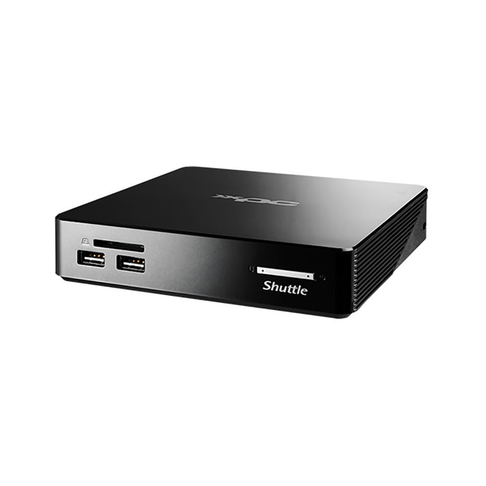 Мини ПК Shuttle Digital Signage NS02 V2 RK3368, 2GB DDR3L,16G eMMC,Support 2.5” SATA HDD/ SSD and SD, 24W PSU (74R-NS02V2-005-SHU-001)