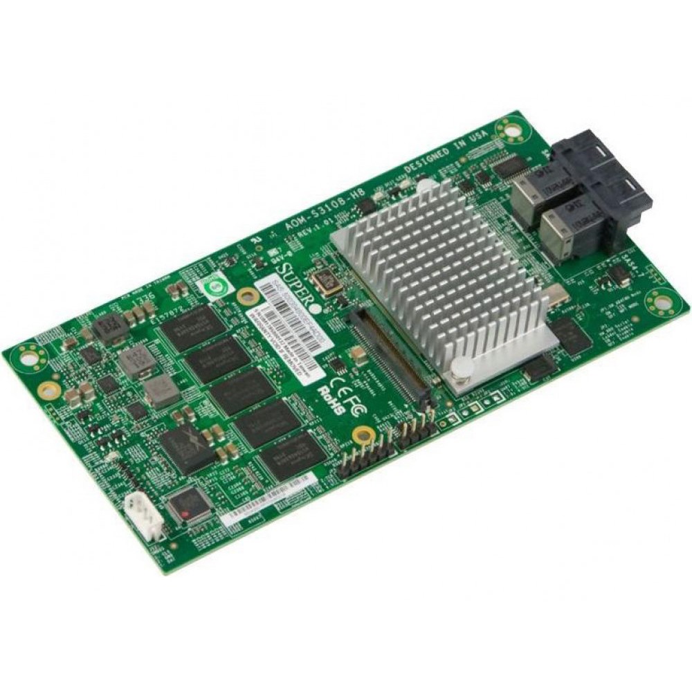 Эскиз Контроллер SAS Supermicro AOM-S3108M-H8L (AOM-S3108M-H8)