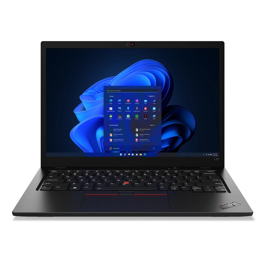 Ноутбук Lenovo ThinkPad L13 G3 13.3" WUXGA, Ryzen 5 Pro 5675U, 16Gb, 512Gb SSD, WiFi, BT, noOS, ENGKBD (21BAA01TCD)