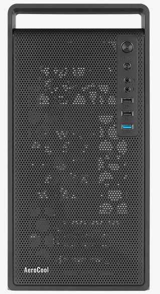 корпус Formula V Line CS-109-S mATX USB3.0x1/USB2.0x2/audio (ex Aerocool) (CS-109-S-BK-V1)