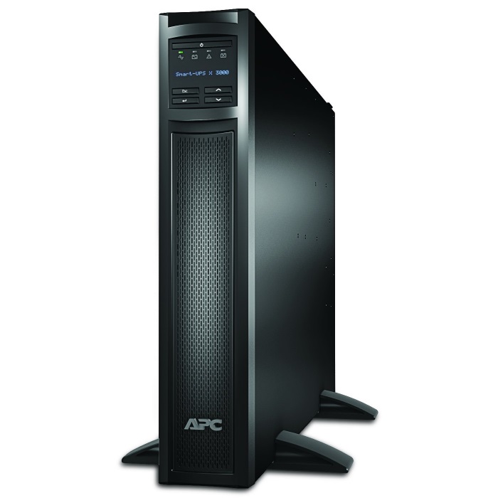 ИБП APC Smart-UPS X 3000VA/ 2700W, 2U/ Tower, Line-Interactive, LCD, 8x C13 (220-240V), 1x C19, SmartSlot, EPO, HS repl. batt (SMX3000RMHV2U)