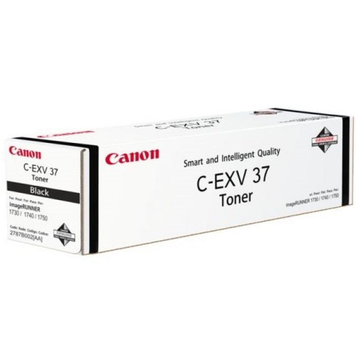 Тонер-картридж Canon C-EXV37 BK черный 15100 страниц для iR-1700, 1730, 1740, 1750 (2787B002)