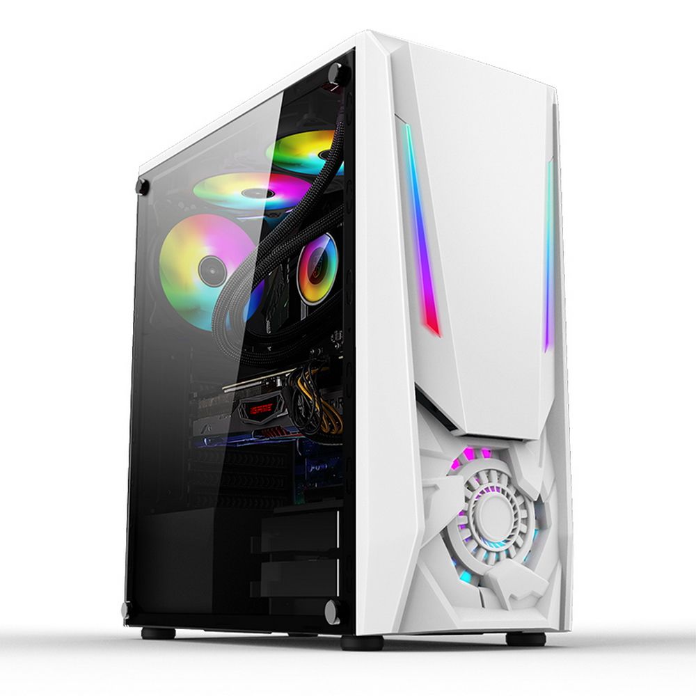 Корпус ALSEYE Reactor-W Mini-ITX/ Micro ATX/ ATX, USB2.0*2+HD Audio+USB3.0*1, «H.D.D.(3.5»)*2pcs+S.S.D(2.5»)*2pcs, 354*185*413mm» (AS.07.0018)