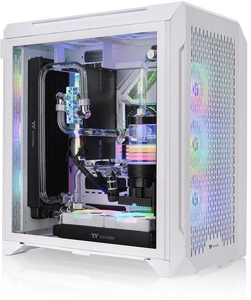 Корпус Thermaltake CTE C700 Air белый без БП ATX 3x140mm 2xUSB3.0 audio bott PSU (CA-1X7-00F6WN-00)