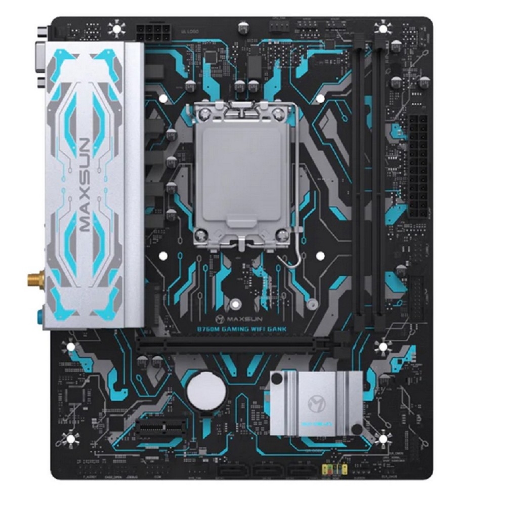 MS-B760M GAMING WIFI GANK V2 (Socket 1700, mATX, 2*DDR5, HDMI+DP, 3*SATA3, 1*M.2, 1xPCI-E x16 / 1xPCI-E x4, 4*USB 2.0, 2*USB 3.2 GEN 2, LAN 1*1G, Bluetooth, Wi-Fi 802.11ax, RTL)