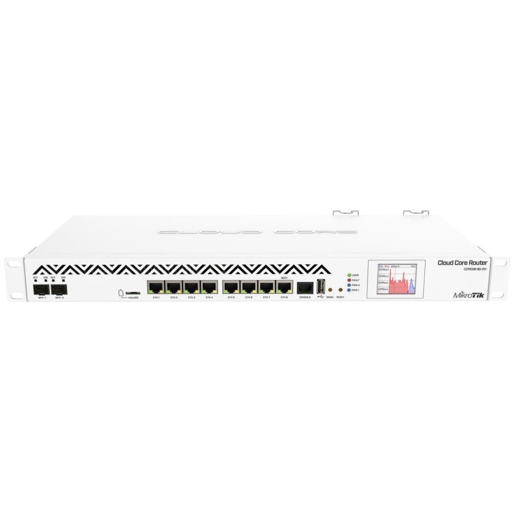 Картинка Маршрутизатор Mikrotik Cloud Core CCR1036-8G-2S+ (CCR1036-8G-2S+) 