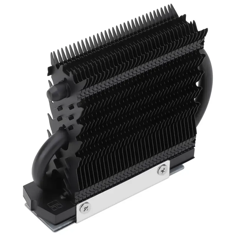 Радиатор к SSD/ SSD Cooler Thermalright M.2 HR-09 2280 PRO Black SSD (Radiator, Al, M.2 2280, Heat pipes:2x6mm, 86x24x74mm, Black) (TR-M.2 HR-09 2280 PRO BLACK SSD)