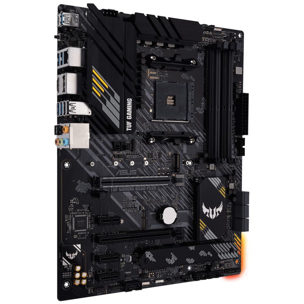 Материнская плата ASUS TUF GAMING B550-PLUS Soc-AM4 AMD B550 4xDDR4 ATX AC`97 8ch(7.1) 2.5Gg RAID+HDMI+DP (90MB14G0-M0EAY0)