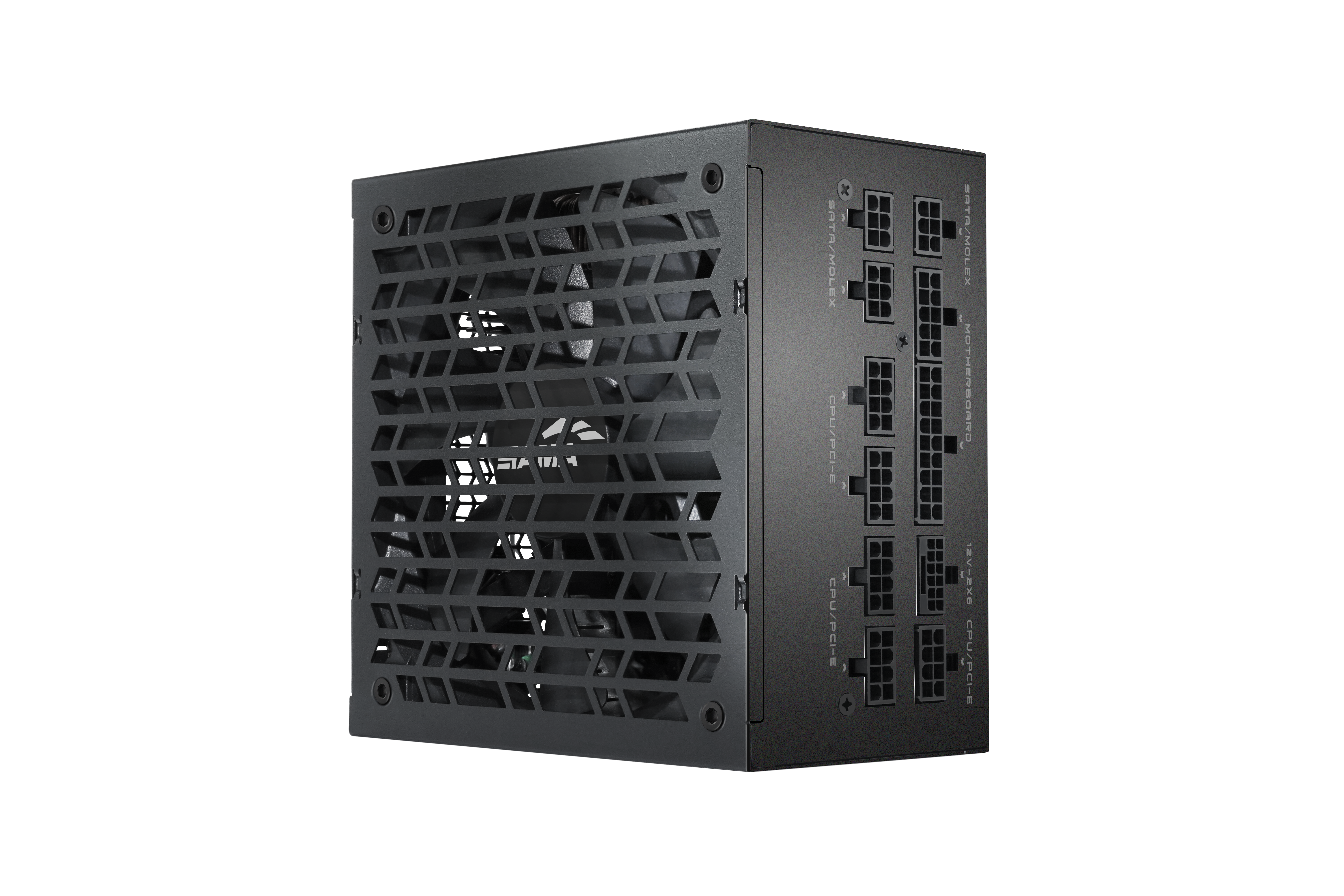 Блоки питания/ Power Supply SAMA G750 Black (HAT-750yzB1G), 750W 80+ Gold (ATX, 3.1, PCIe 5.0, Full modular, 1x24(20+4)pin mesh 550mm, 2xCPU 8(4+4)pin 600mm+150mm, 2xPCIe*2 8(6+2)pin 550+150mm, 1x12VHPWR PCIe 5.1 12+4pin (G0750-BKGFF001-EU)