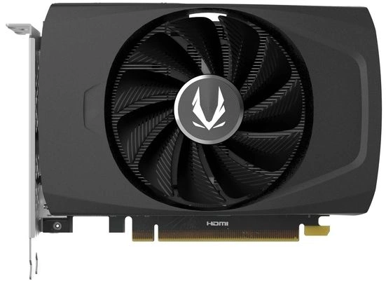 Видеокарта Zotac RTX4060 8GB SOLO GDDR6 128bit 3xDP HDMI 1FAN Lite Pack (ZT-D40600G-10L)