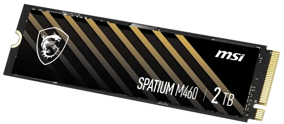 Твердотельный накопитель MSI SPATIUM M460 PCIe 4.0 NVMe M.2 2TB (S78-440Q490-P83)