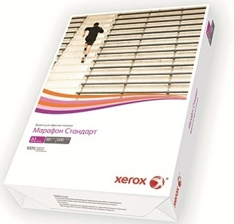 Бумага XEROX Марафон Стандарт A3 80г/ м2 500 листов (кратно 5 шт) (450L90569)