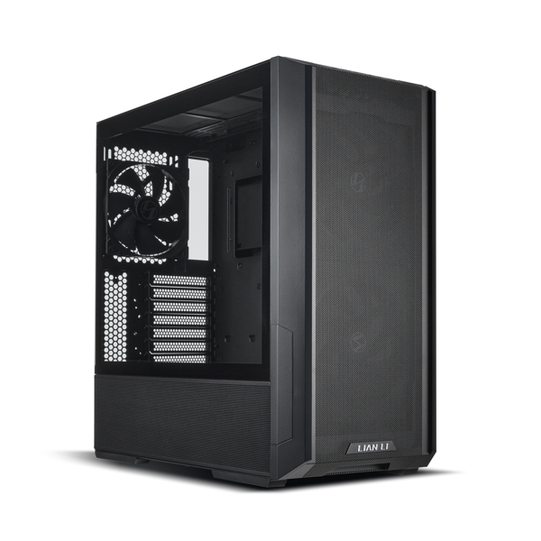 LIAN LI Lancool 216 Black, Medium Case: ATX/ E-ATX/ Micro-ATX/ Mini-ITX, 2xUSB 3.0, 1xUSB Type-C, 1xAudio, Included Fans: 2x160mm PWM, 1x140mm PWM (G99.LAN216X.00)