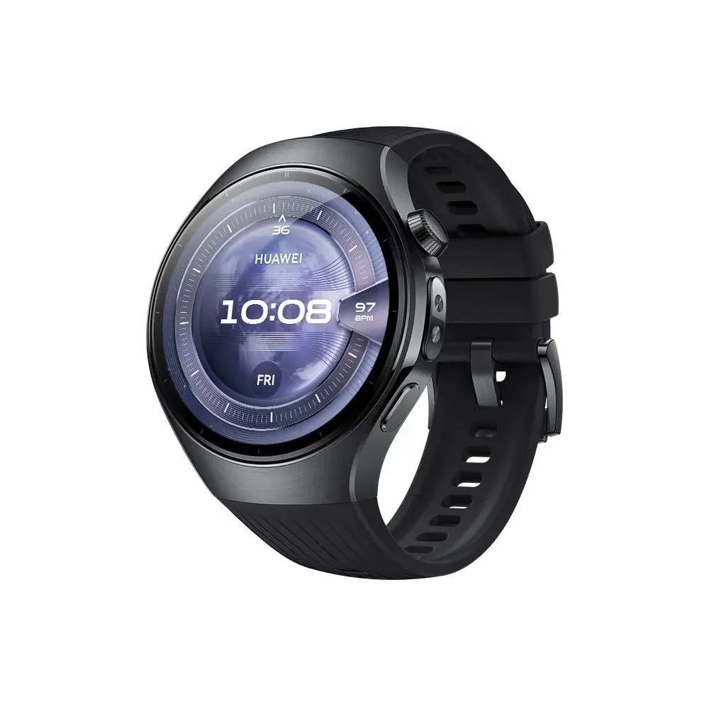 Умные часы Huawei Watch 5 46 mm чёрный (55020EVN)