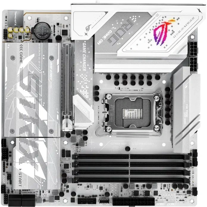 Материнская плата ASUS ROG STRIX B860-G GAMING WIFI, LGA1851, B860, 4*DDR5, 4*SATA, 4*M.2, 4*USB 3.2, 4*USB 2.0, Type-C, 2*PCIx16, DP+HDMI, ATX; 90MB1JF0-M0EAY0