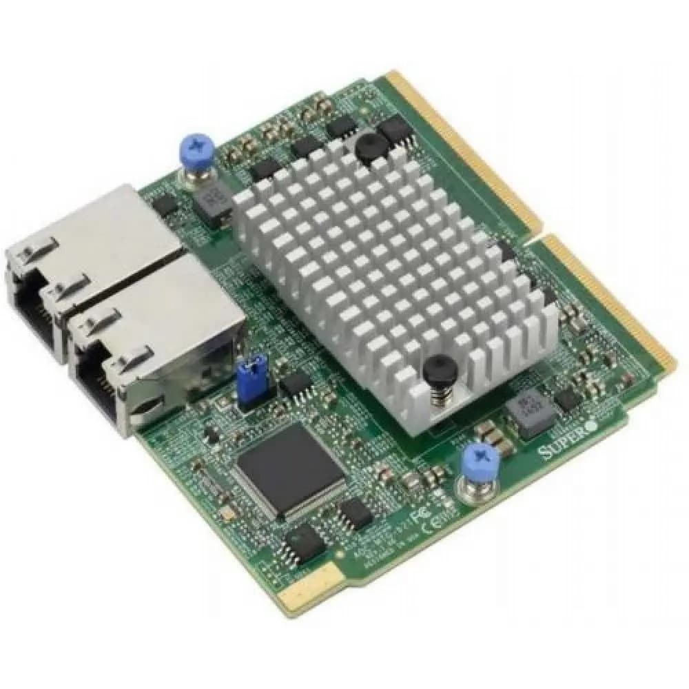 Картинка Сетевая карта Supermicro BCM57416 2x 10Gb (AOC-MTG-B2TM-O) 