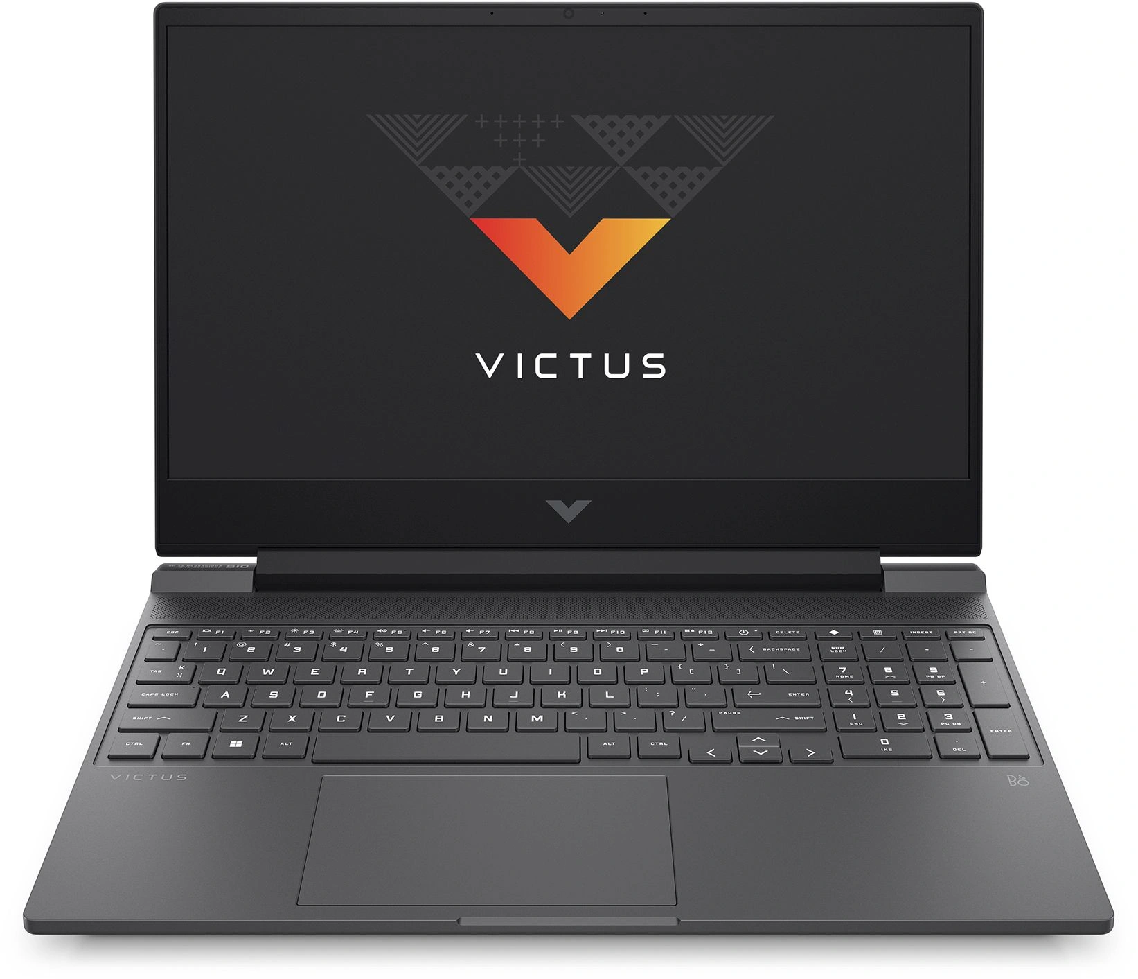 Ноутбук HP Victus 15-fa2110ca Core 7 240H 16Gb SSD512Gb NVIDIA GeForce RTX 5060 8Gb 15.6" IPS FHD (1920x1080) Windows 11 Home Multi Language silver WiFi BT Cam (B84KLUA)