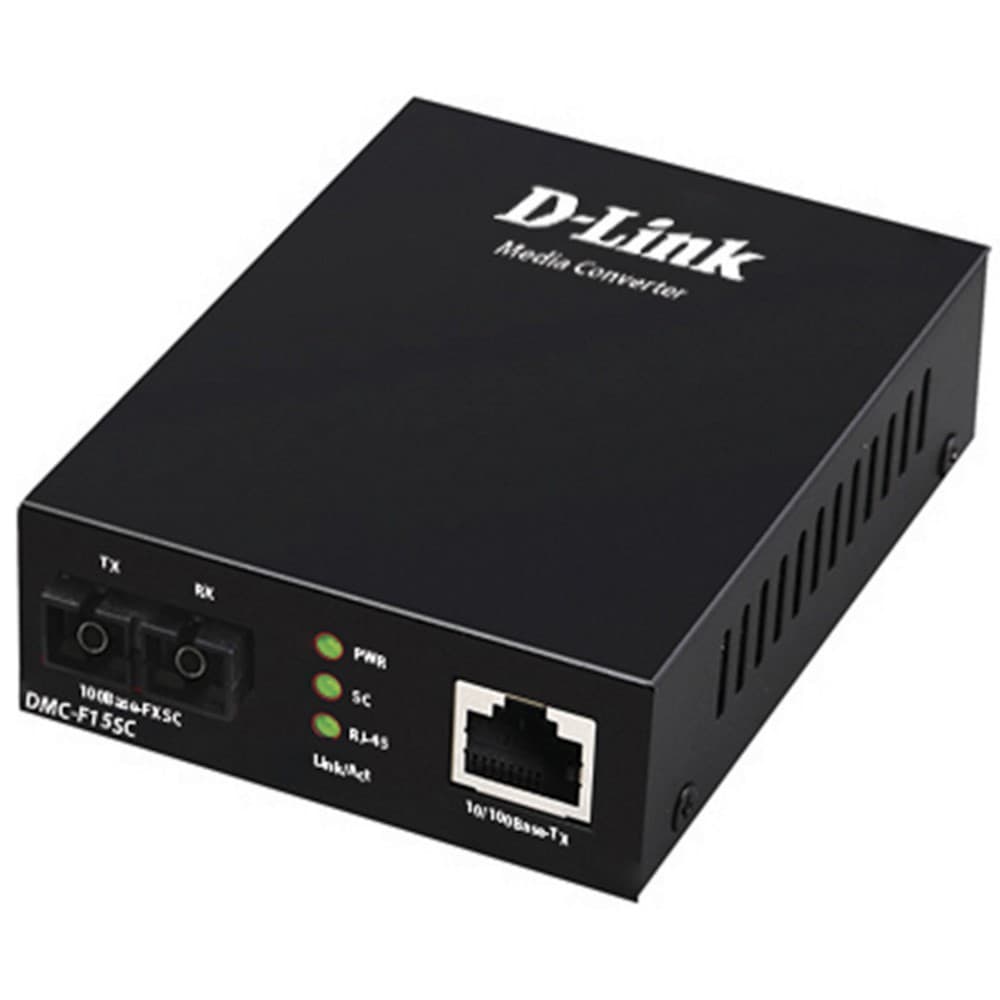 Картинка Медиаконвертер D-Link DMC-F15SC/B1A (DMC-F15SC/B1A) 