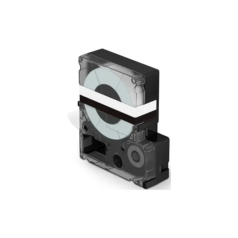 Лента/ Epson Tape LK-3TBW Strng adh Blk/ Clear 9/ 9