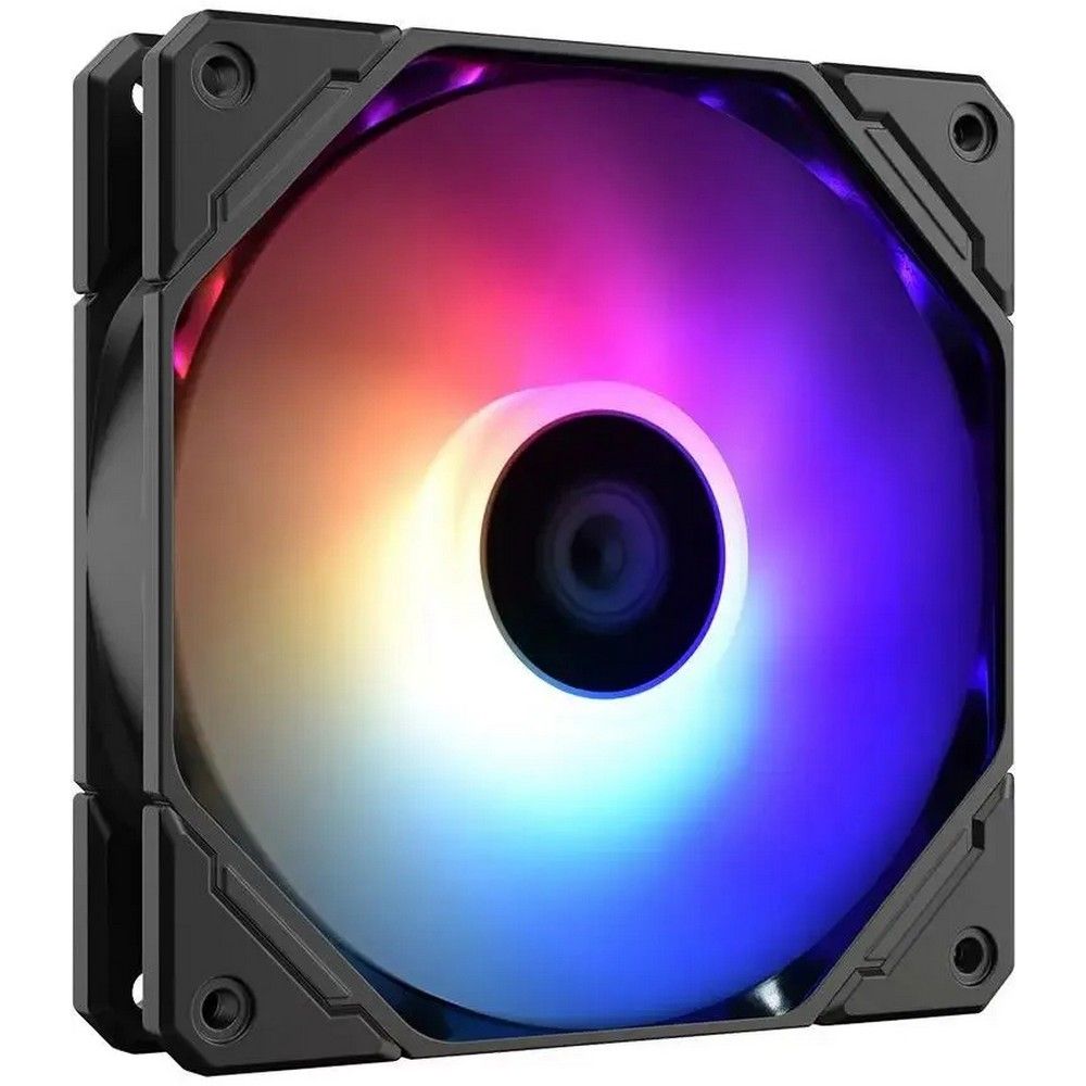 Вентилятор для корпуса ID-Cooling TF-12025 Pro ARGB 120х120x25 черный 4-pin 35.2дБ (TF-12025-PRO ARGB) Ret