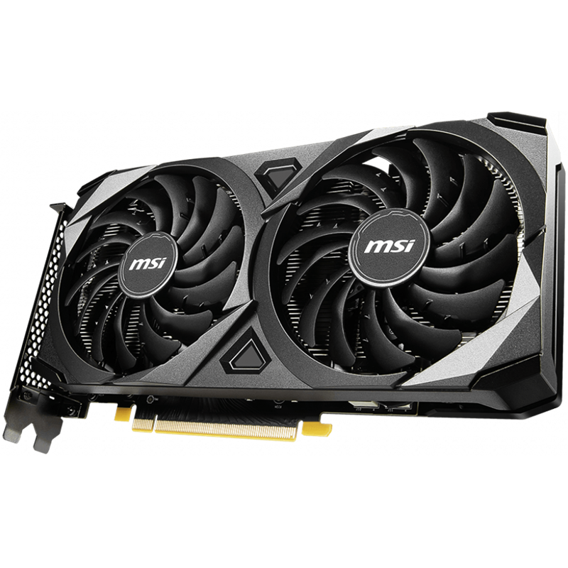 MSI GeForce RTX 3060 VENTUS 2X 12G OC PCI-E/ GeForce RTX 3060 VENTUS 2X 12G OC/ HDMI/ DP*3/ DUAL FAN/ EP8/ ATX/ OC/ 12G