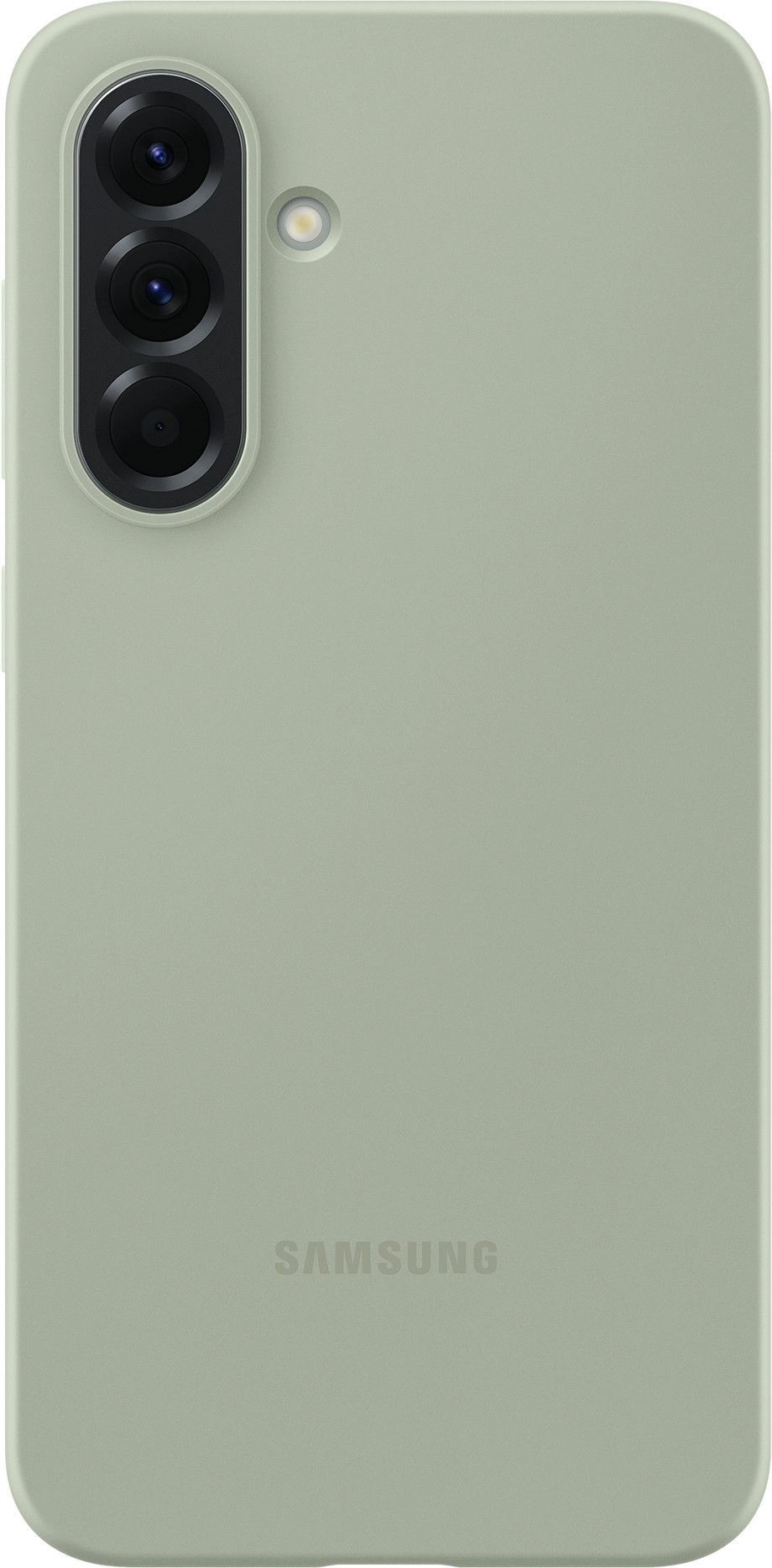 Чехол (клип-кейс) Samsung для Samsung Galaxy A56 Silicone Case A56 серо-зеленый (EF-PA566CGEGRU)