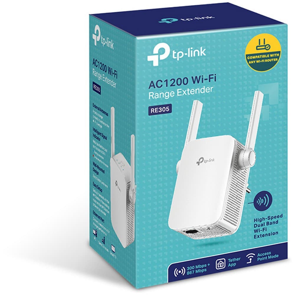 Картинка Репитер TP-Link RE305 (RE305) 